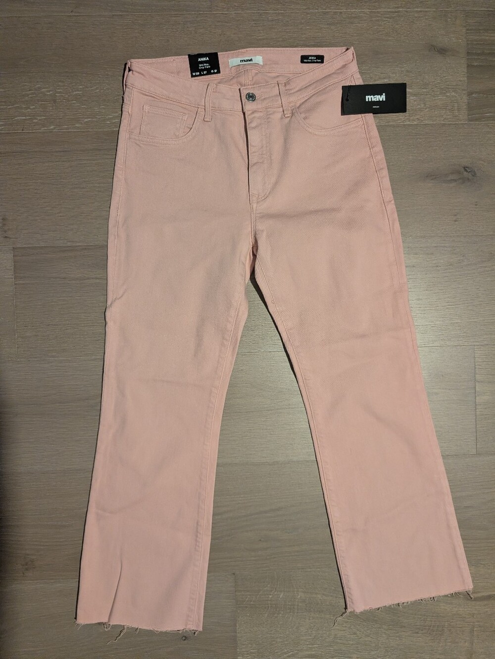 Mavi Women's Mid-risr Crop Flare Jeans